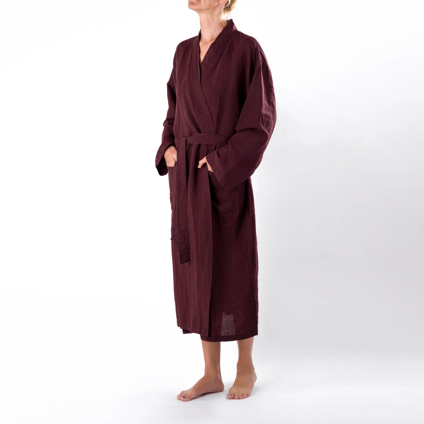 Linen Bath Robe-zoom-1