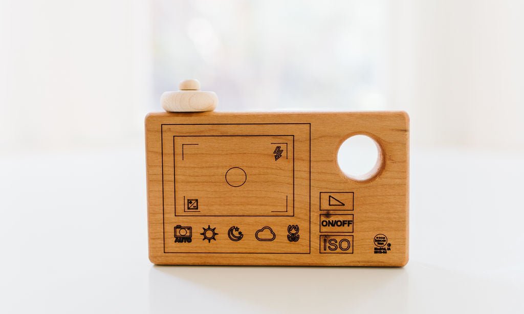 Wooden Toy Camera - Aware House