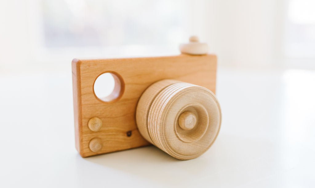 Wooden Toy Camera - Aware House