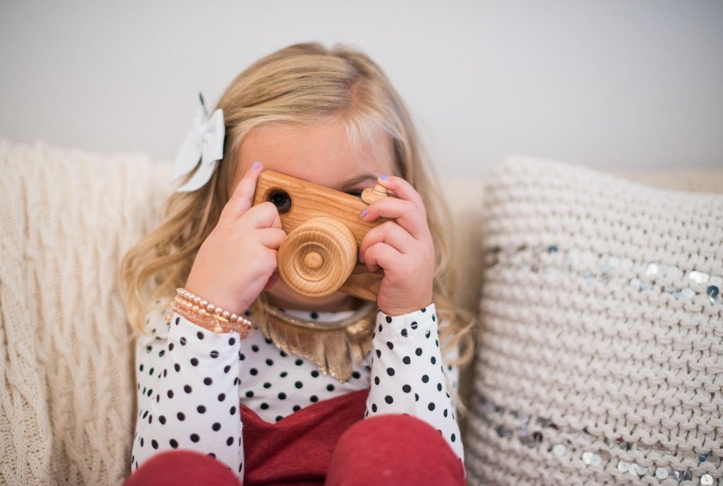 Wooden Toy Camera - Aware House
