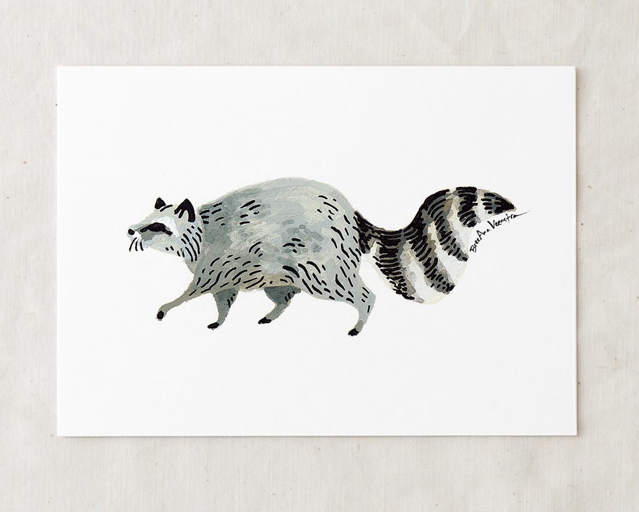 Raccoon Art Print