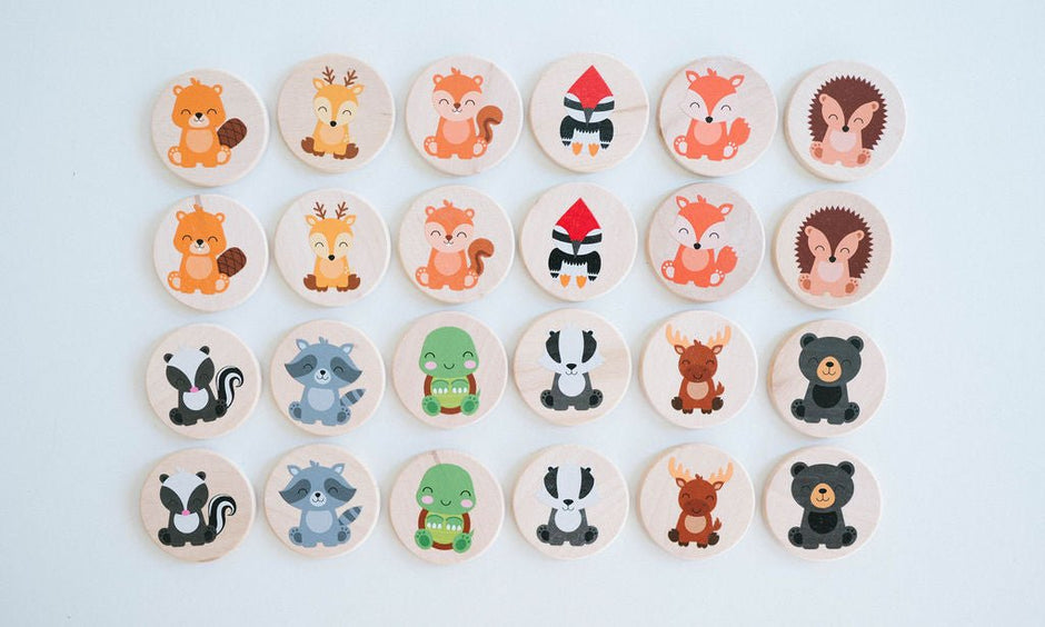 Woodland Matching Tiles