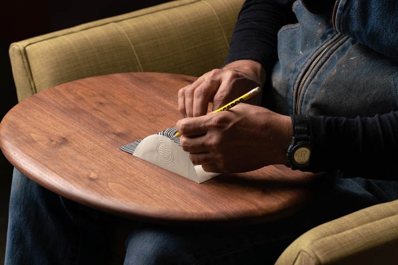 Wooden Lap Desk in Walnut - Aware House