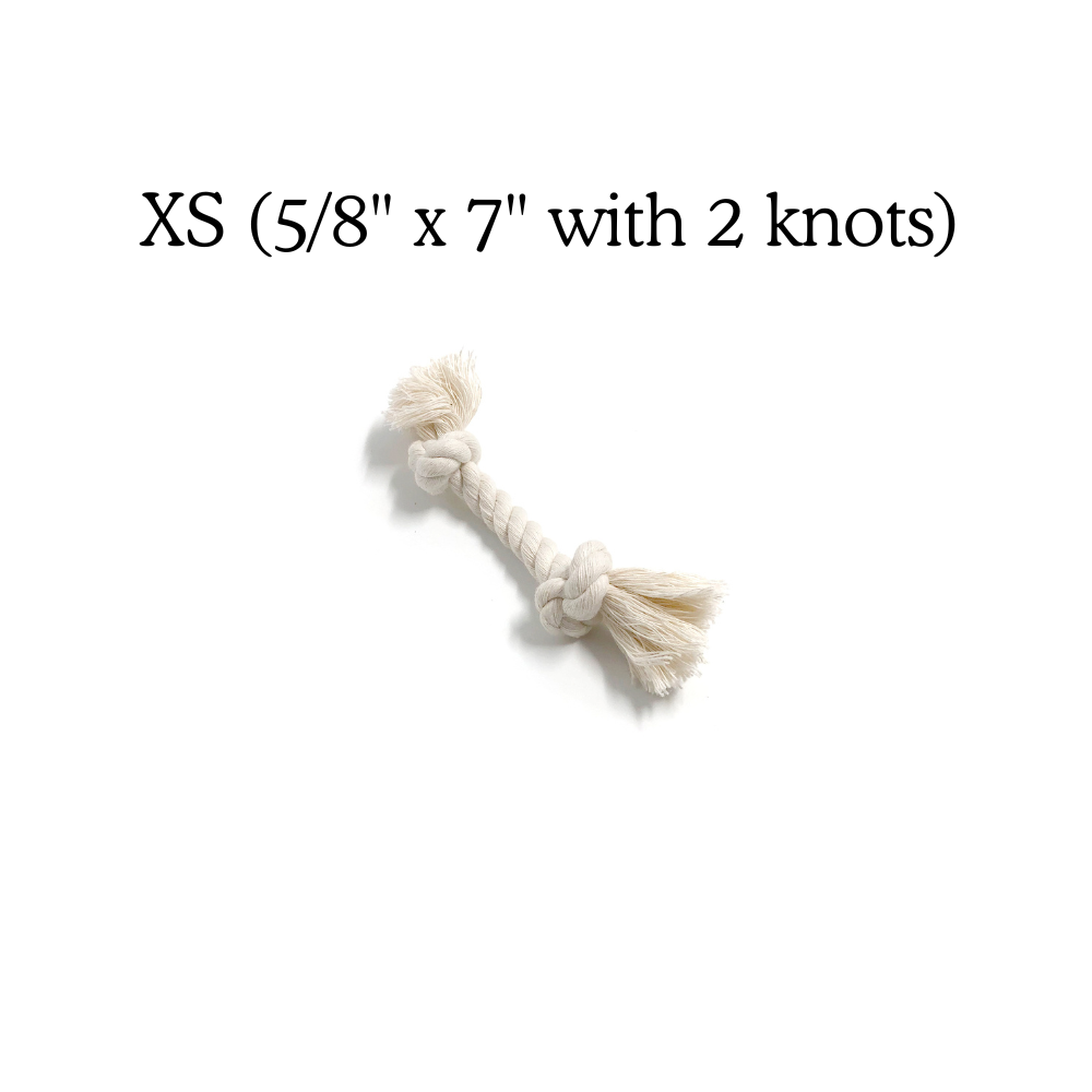 Boba & Vespa Organic Cotton Rope Dog Toy-13