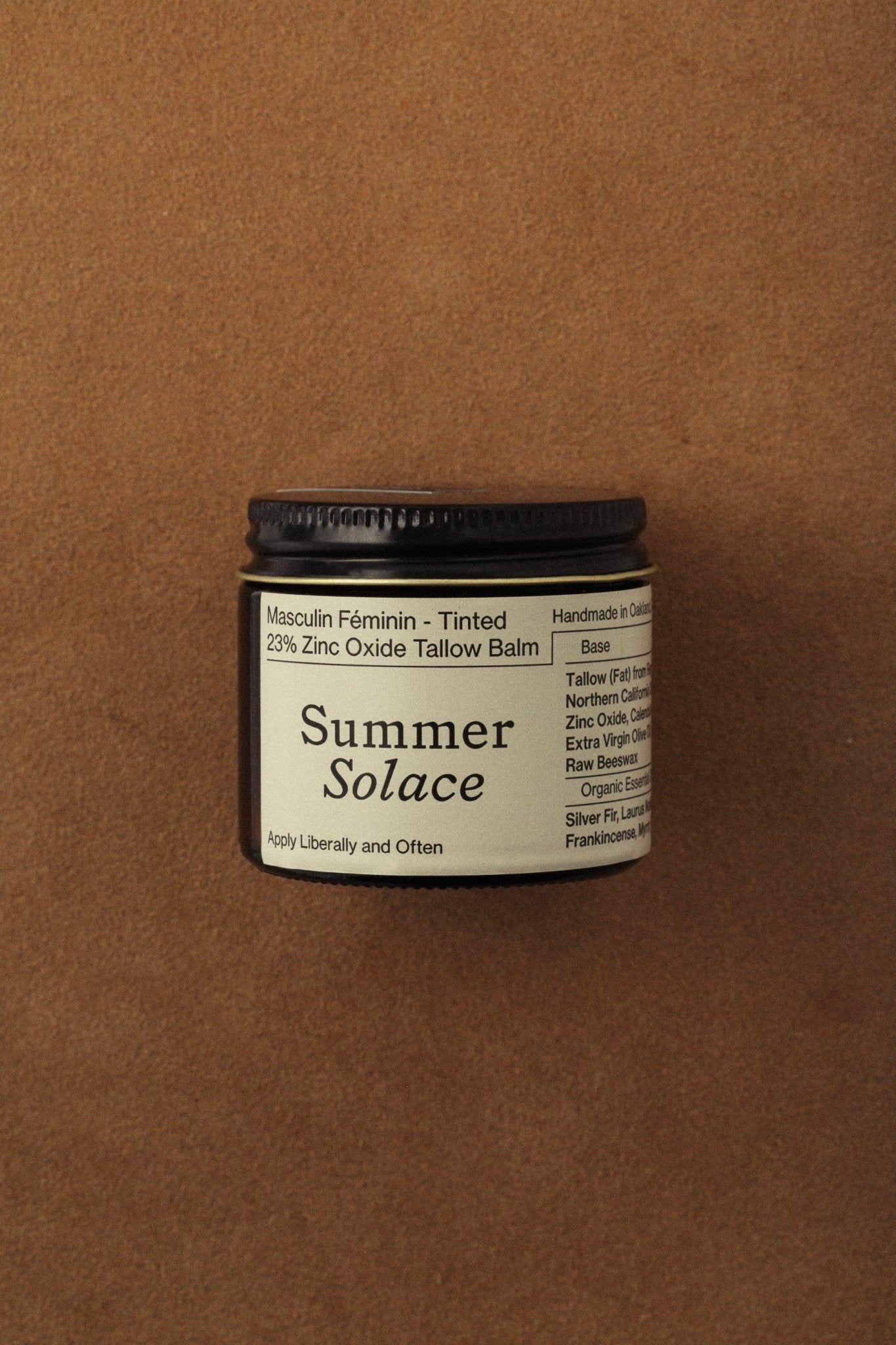 23% Non-Nano Zinc Tinted Tallow Balm | Scented-11