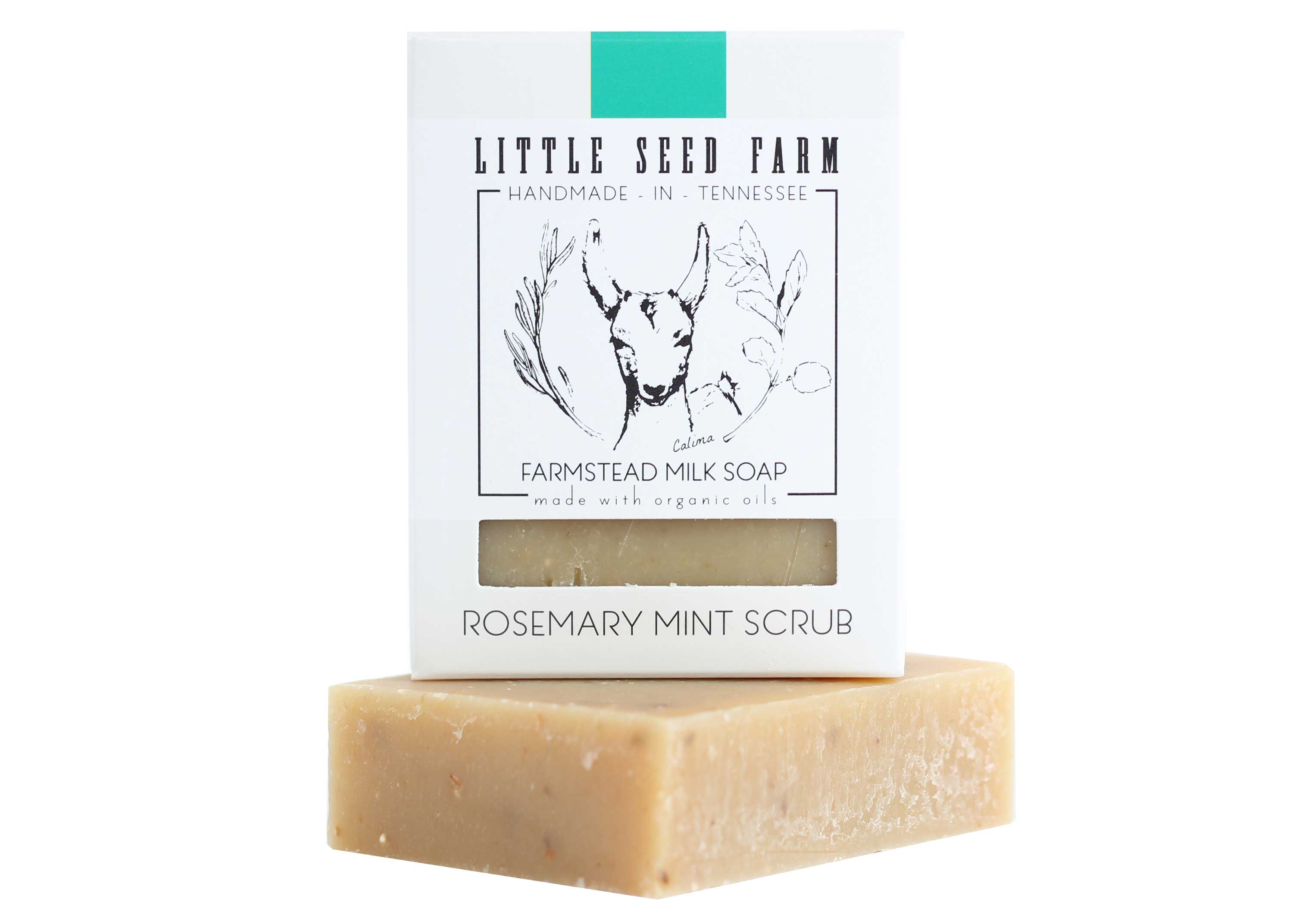 Rosemary Mint Scrub Bar Soap-zoom-3