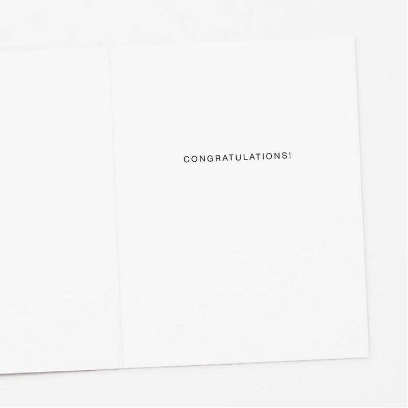 Champagne Toast To You Congratulations Card-zoom-