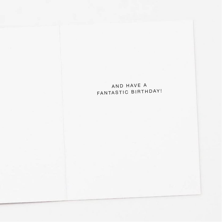 Raccoon Eat Cake Birthday Card